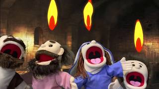 Pentecost Explained in 3 Minutes with puppets [upl. by Orlene]