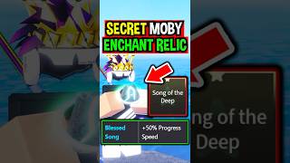 SECRET MOBY WHALE ENCHANT RELIC in Roblox Fisch [upl. by Ididn]