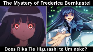 Who is Frederica Bernkastel The Fate of Rika Higurashi and Umineko [upl. by Drarig784]