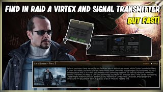 FIND IN RAID A VIRTEX AND SIGNAL TRANSMITTER  EFT  PEACEKEEPER TASK LEND LEASE PART 2  1211 [upl. by Happy]