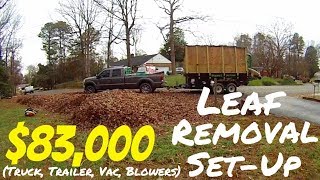 Ultimate Solo Leaf Removal SetUp [upl. by Jana]