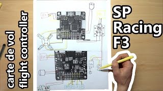 Carte de vol SP Racing F3 Drone [upl. by Elehcar]