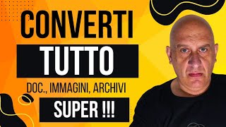 Converti TUTTO con 123appscom ❓❓Guida Facile ai Convertitori 🆓 [upl. by Lrat]