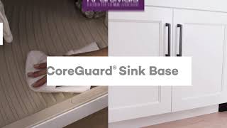 Kitchen Cabinet CoreGuard Sink Base [upl. by Olethea]