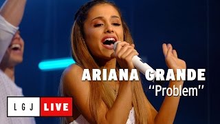 Ariana Grande  Problem  Live du Grand Journal [upl. by Ahsiener780]