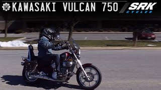 Kawasaki Vulcan 750 Test Drive [upl. by Nonnerb]