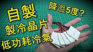 《DIY》如何用製冷晶片製作一台低功耗冷氣 [upl. by Petr]