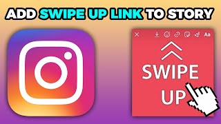 How To Add Swipe Up Link To Instagram Story 2025 [upl. by Anallise]