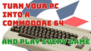 Turn Your Computer Into a Commodore 64 and Play Every Game For Free [upl. by Firahs684]