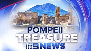 Archaeologists find incredible artifact buried at ancient city  Nine News Australia [upl. by Yahc]