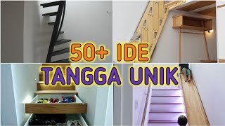 50 Desain Tangga Unik Terbaru  Tangga Putar Seluncuran Tangga LipatTarik dan Tangga Multifungsi [upl. by Oswin799]