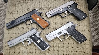 Sig P220 vs 1911 trigger comparison [upl. by Mame]