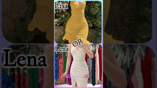 Lisa or Lena clothes FashionStylelisalena whouldyourather clothes Fashion [upl. by Aharon]