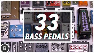 33 BASS PEDALS [upl. by Ahtanamas394]