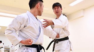 How to use your Center of Gravity in Karate【Karate at home 2 】Tatsuya Naka [upl. by Nimsay]