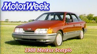 1988 Merkur Scorpio  Retro Review [upl. by Teddie]