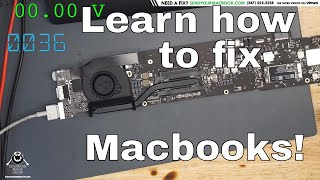 The most common Macbook Air logic board failure  how to fix [upl. by Sera724]