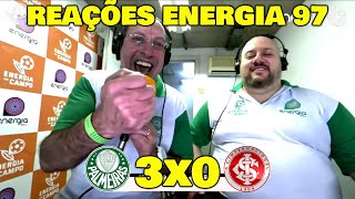 REAÇÕES ENERGIA 97  PALMEIRAS 3x0 INTERNACIONAL  CAMPEONATO BRASILEIRO [upl. by Nolyaj]