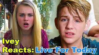 Ivey Reacts Live For Today by MattyBRaps [upl. by Tlevesor]