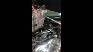 Engine RemovalInstall in a 2012 Nissan Altima [upl. by Aihsrop608]