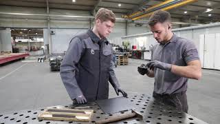 Ausbildung zum Metallbauer Konstruktionstechnik mwd bei Ferro [upl. by Vasya]