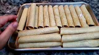 Ground Beef Taquitos  Flautas  Simply Mamá Cooks [upl. by Areic960]