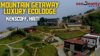 Visiting a Luxury EcoLodge Mountain Getaway  Kenscoff Haiti  Camp Zoi [upl. by Nryhtak]