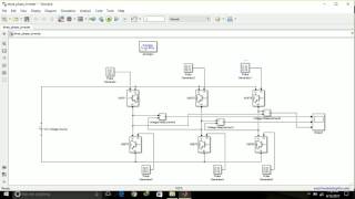 Simulation of Three phase inverter in SIMULINKMATLAB [upl. by Jandy]