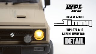 WPL JAPAN C74 110 SUZUKI JIMNY JA11 DETAIL 4th sample [upl. by Htebilil748]