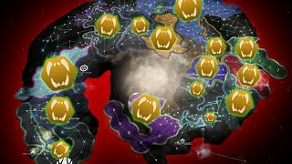 I Simulated 18 Devouring Swarm Stellaris Empires [upl. by Akiem]