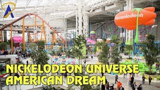 Nickelodeon Universe Overview  American Dream in New Jersey [upl. by Kilroy]