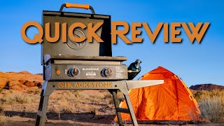 Blackstone Griddle Adventure Ready 22quot  Quick Review [upl. by Emmett212]