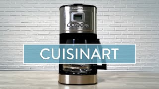 How to brew with a Cuisinart Drip Coffee Maker [upl. by Eirrod]