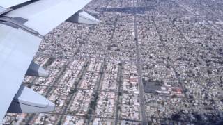 Los Angeles California  Landing at LAX HD 2014 [upl. by Decker]