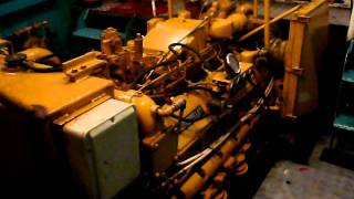 Caterpillar 3412 marine engine noise [upl. by Anaic]