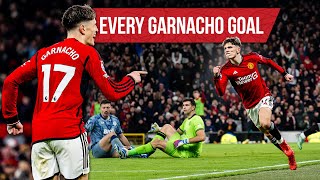 EVERY Alejandro Garnacho Goal For United 💫 [upl. by Neeven]