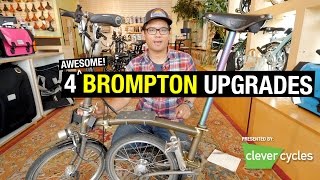 Sweet Titanium Brompton Upgrades [upl. by Ide]