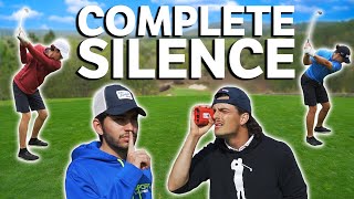 G VS M  Complete Silence Golf Challenge  Caddies Do The Talking For The Players  GM GOLF [upl. by Gnilsia165]