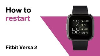 How to Restart Fitbit Versa 2 [upl. by Jelena94]