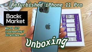 iPhone 11 Pro Unboxing  Refurbished from BackMarket [upl. by Cuthbertson19]