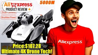 Unleash Your Aerial Photography Skills with the Ultimate LSRCS2S Brushless Drone 4K [upl. by Atronna]