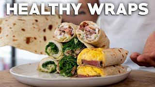 Healthy Wraps at Home Make Your Own Flatbread [upl. by Barling374]