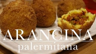 ArancinA Palermitana con carne  Palermo Catania andata e ritorno  CasaSuperStar [upl. by Middendorf975]