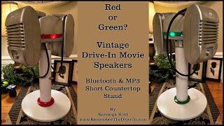 Bluetooth DriveIn Movie Speakers  Red or Green [upl. by Sucy]