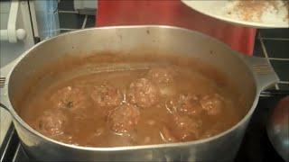 Cajun Meatball Fricassee On The Bayou [upl. by Ayyn]