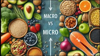 Difference between Macronutrients and Micronutrients  Definition of macro and micro nutrients [upl. by Bowe]