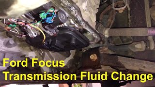 20002007 Ford Focus Transmission Fluid Change 4F27E Transmission [upl. by Benzel922]