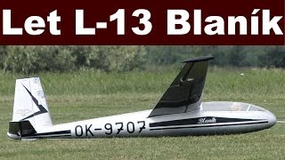 Let L13 Blanik scale RC glider Nesvacily 2019 [upl. by Ralat]