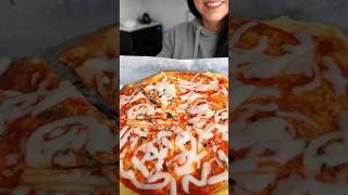 🍕Pizza alta en proteína y sin harina 🍕 [upl. by Aneez]