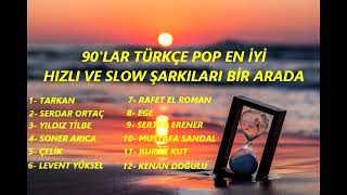 90lar Türkçe pop müzik MİX [upl. by Brindle]